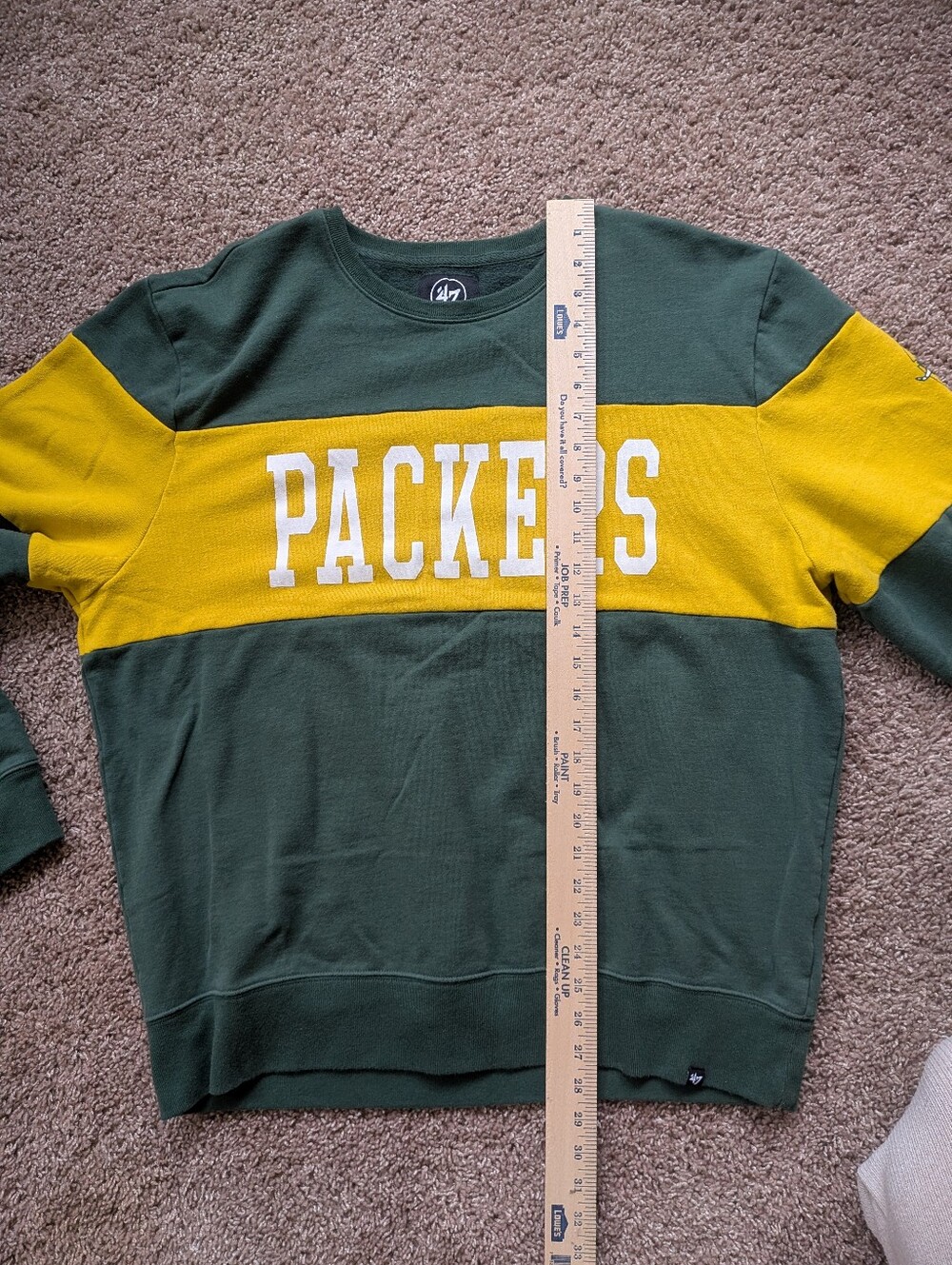 '47 Brand Green Bay Packers Crewneck Women's XXL - Picture 11 of 11